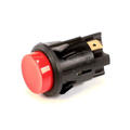 Follett Switch, Red, Spst, No Momentary, Raised Button 00105429